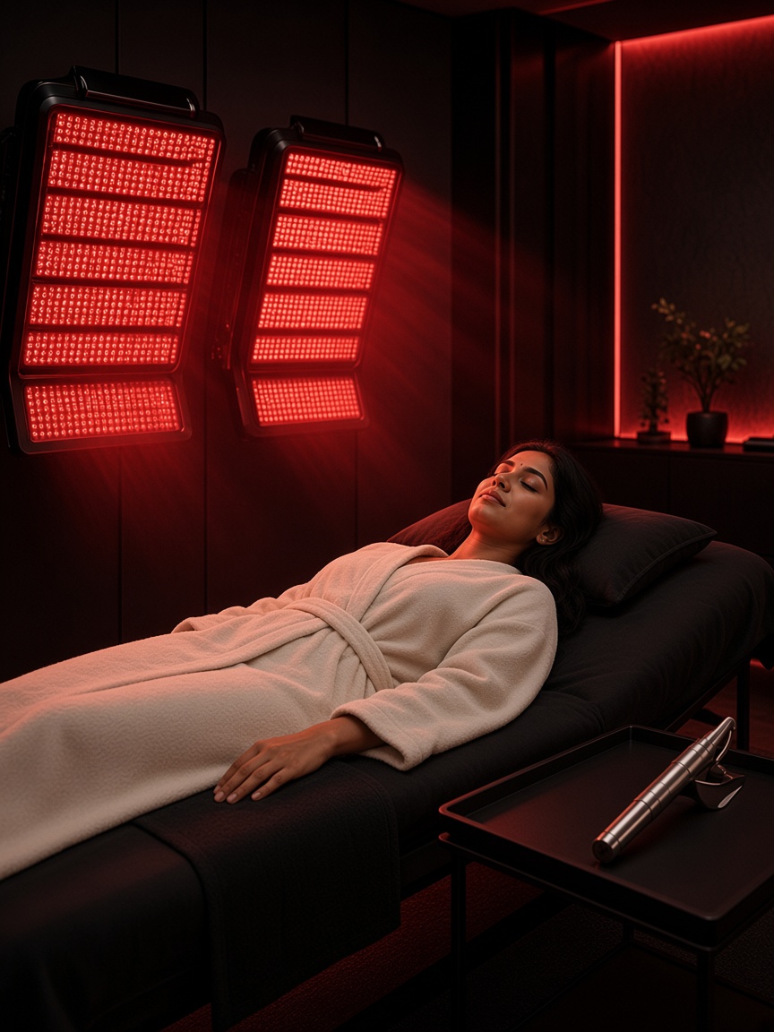 Light Therapy at ERA Wellness & Spa in Punalur